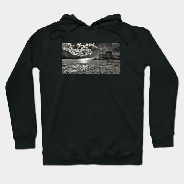 Eilean Donan Castle-Scotland Hoodie by dhphotography